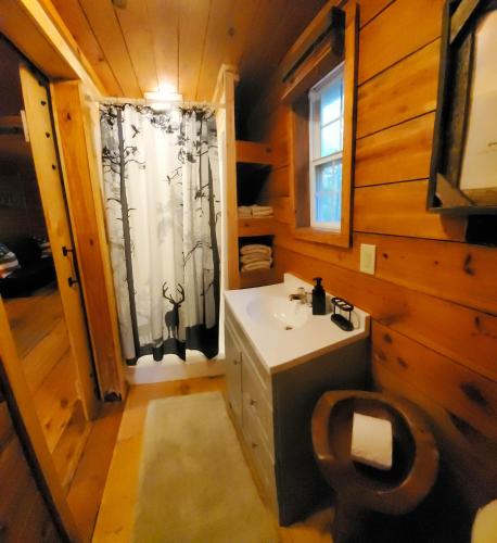 Lil' Log at Hearthstone Cabins and Camping - Pet Friendly, Helen (zdjęcie 8)