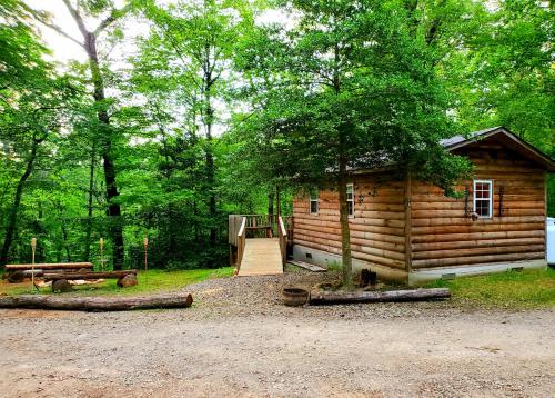 Lil' Log at Hearthstone Cabins and Camping - Pet Friendly, Helen (zdjęcie 10)