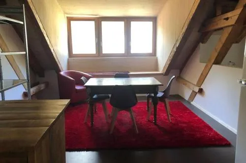Loft 100m2, im Ökohaus in Susch in Susch, Schweiz