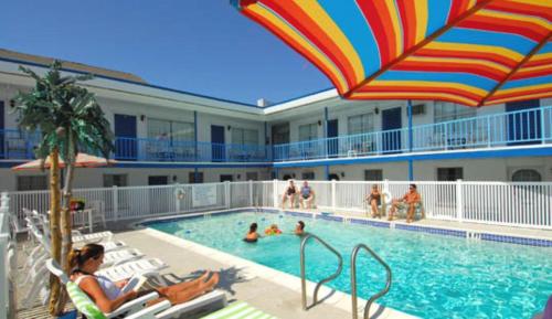 White Caps Motel in North Wildwood, USA