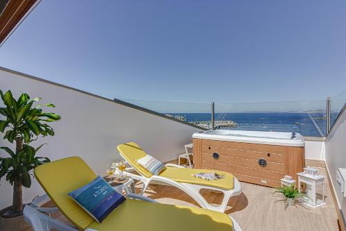 Erkély/terasz, Ribadomar Caion in Caion