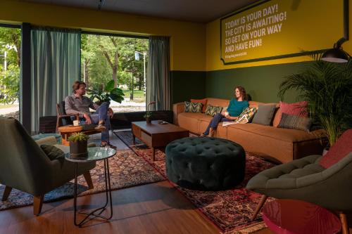Bar/lounge, Stayokay Hostel Maastricht in Maastricht