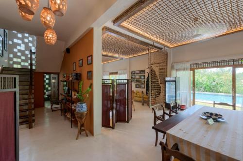 Empfangshalle, D Canal House in Mirissa