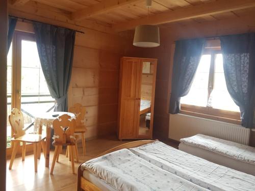 Quadruple Room with Mountain View room in Dworek na Klinie