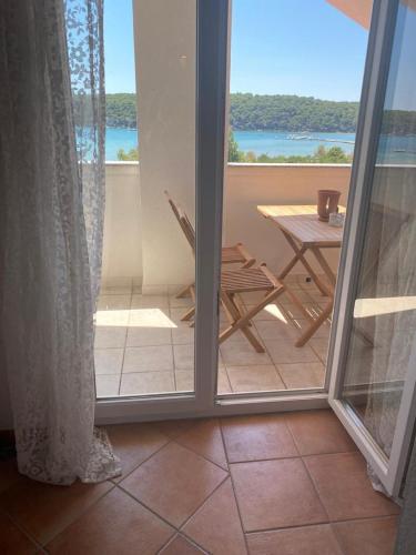 balkon/terras, Casa Fumica Apartment in Rab