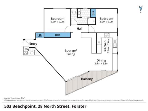 Beachpoint Unit 503, Forster (foto 10)
