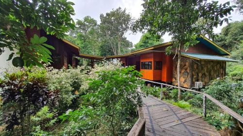 Exterior view, Bilit Adventure Lodge in Kota Kinabatangan