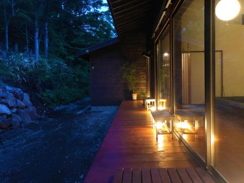 Общ салон/телевизионна зона, Onsen Yado Misuzuso in Norikura