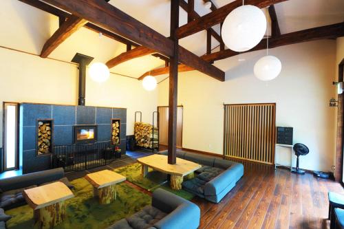Общ салон/телевизионна зона, Onsen Yado Misuzuso in Norikura