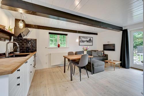 cuina, Hørhavegården B&B (Hørhavegarden B&B) in Hojbjerg