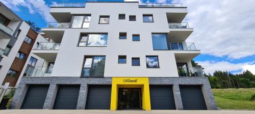 ทัศนียภาพภายนอกโรงแรม, Penthouse apartmán Minerál B-4 (Penthouse apartman Mineral B-4) in ใจกลางเมืองเลโวซา