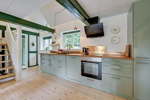 cuina, Hørhavegården B&B (Hørhavegarden B&B) in Hojbjerg