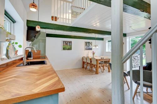 cuina, Hørhavegården B&B (Hørhavegarden B&B) in Hojbjerg