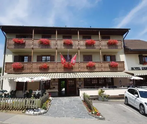 Hôtel Restaurant le Gruyérien in Morlon, Schweiz
