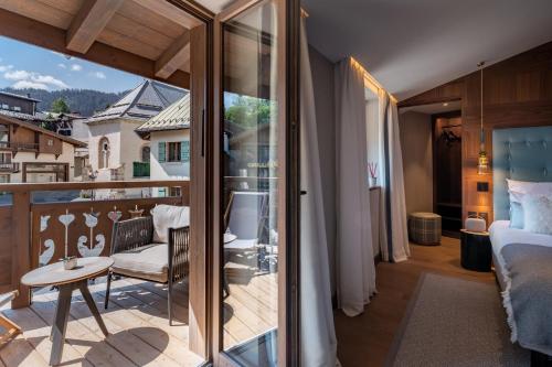 ระเบียง/ชานเรือน, Coeur de Megeve in เมอเชฟ