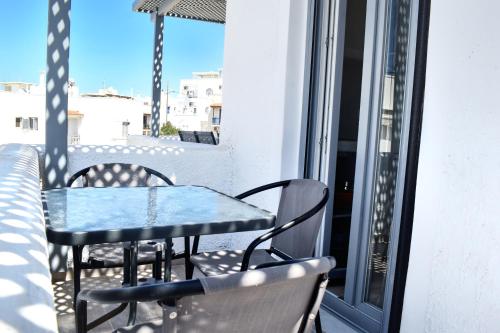 Balcony/terrace, Naxos Enjoy Apartments in Naxos Island
