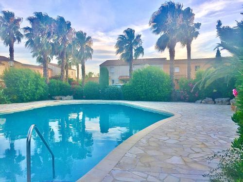 Villa T3 piscine en bord de mer 15’ Cap d’Agde gîte à louer Béziers