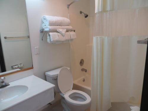 ห้องน้ำ, ฮาวเวิร์ด จอห์นสัน บาย วินด์แฮม ทอร์แรนซ์ (Howard Johnson by Wyndham Torrance) in ลอสแองเจลิส (CA)