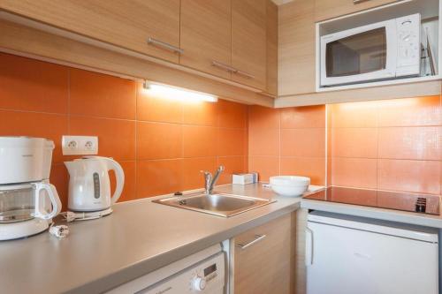 Kitchen, Résidence Les Gémeaux in La Plagne