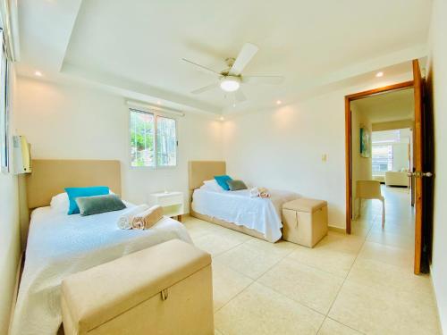 Apartamento cálido y moderno en la entrada de la zona hotelera, Cancún (fotografie 7)