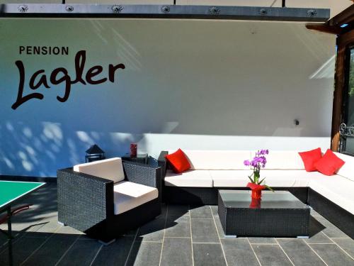 Erkély/terasz, Pension Lagler in Heiligenblut városközpont