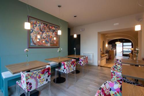 Indgang, Blu Hotel in Lavagna