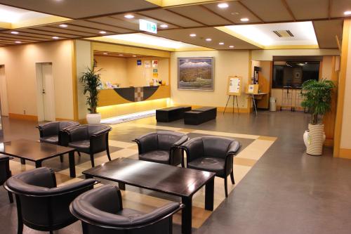 Lobby, Yumoto Shirogane Onsen Hotel in Biei