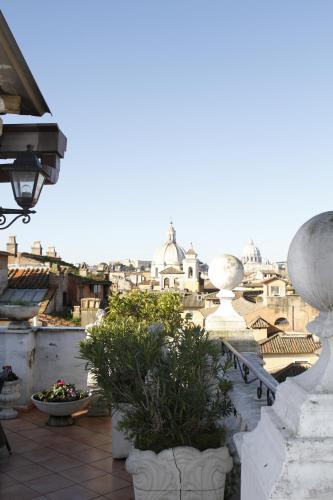 Balcony/terrace, Genio Hotel in Navona
