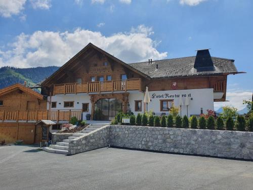 Le Vieux Chalet in Crésuz, Schweiz