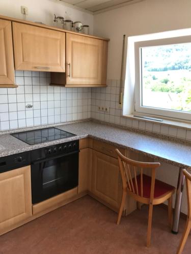 廚房, Ferienwohnung mit Terrasse bei Nürnberg (Ferienwohnung mit Terrasse bei Nurnberg) in 哈普爾格