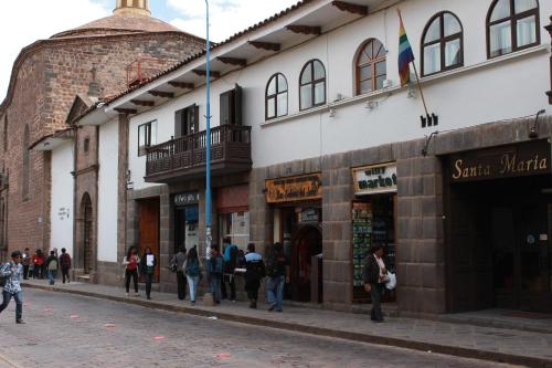 Entrance, Hotel Santa Maria in Cusco