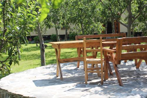 Balkons/terase, Guest House Sabriu in Rabdisht
