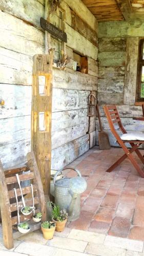 Terraza/balcón, Ferienwohnung Luba Lipa in Schwarzheide