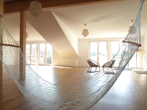 Iekārtas, Allgäu Ferienhof Schönberger (Allgau Ferienhof Schonberger - Nachhaltige Design Wohnungen bis 6 Personen, Indoor- & Outdoorspielpl) in Argenbuhl-Eglofs