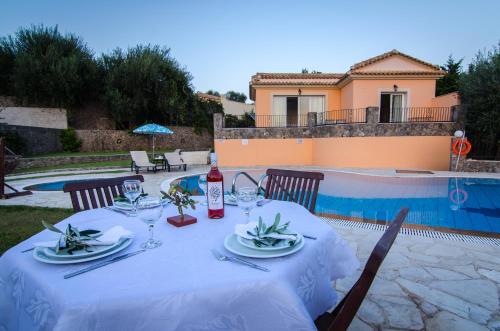 Private Pool Villa Odyssey Corfu