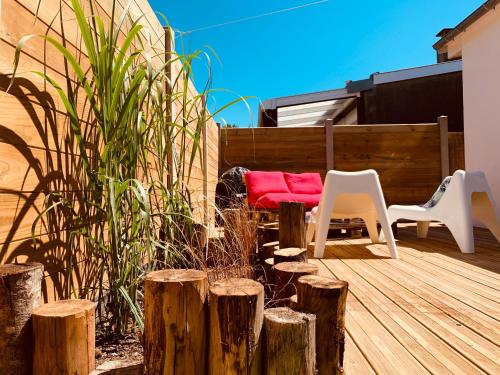 Maison Stella plage gîte à louer Stella-Plage