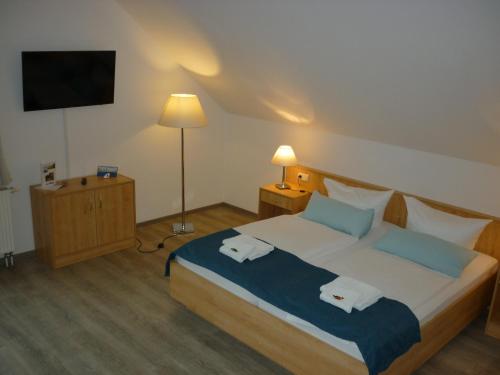 Pension zum Leuchtturm Room Type - Double Room with Balcony