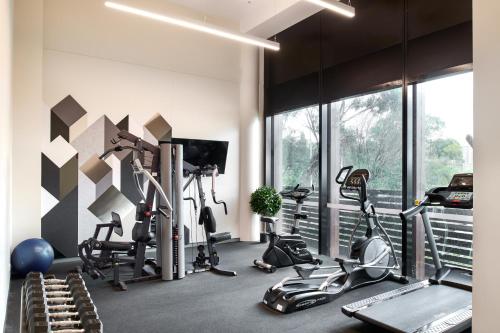 Fitness center, Punthill Apartment Hotel Ivanhoe in Ivanhoe