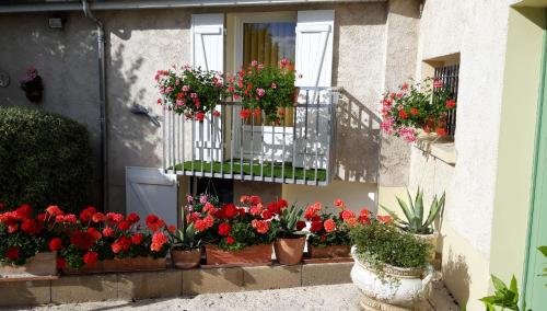 Erkély/terasz, Le Logis du Vendangeur in Dizy