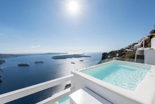 Balkon/terasa, Aqua Luxury Suites in Imerovigli