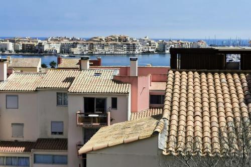 Apt Centre-Port with sea view CAP D'AGDE