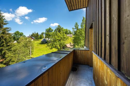 陽台/露台, Horsky Hotel Jelinek in 尼紹河畔雅布羅內次附近貝德日霍夫