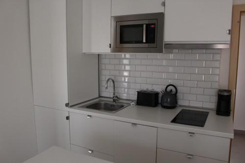 ห้องครัว, Apartmány Stříbro (Apartmany Stribro) in สตไรโบร
