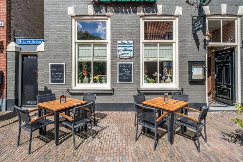 Bejárat, Hotel-Restaurant van der Weijde in Noordgouwe