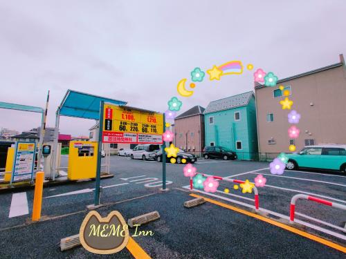 MEME Inn in front of Yokamoto Station