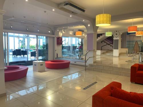 zonă comună salon/TV, Aparthotel Los Dragos del Sur in Guia de Isora