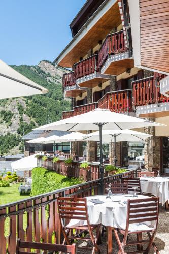 Vista exterior, Hotel Coma in Ordino