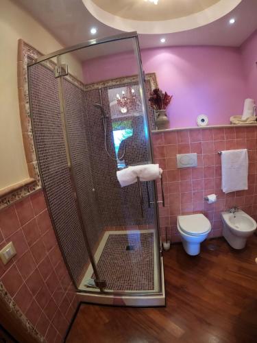 Bathroom, Locanda Pinocchio in Rocca Massima
