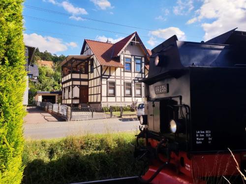 Zur Brockenbahn in Wernigerode, Deutschland