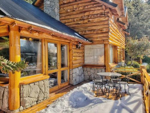 Balcony/terrace, Cabanas Puerto Pireo in San Carlos de Bariloche